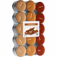 Set 30 pastile lumanari parfumate Bispol - Cinnamon