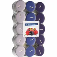 Set 30 pastile lumanari parfumate Bispol - Forest Fruits
