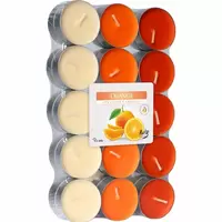 Set 30 pastile lumanari parfumate Bispol - Orange