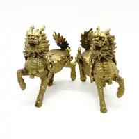 Statuete Feng Shui Chi Lin din bronz 10,7cm