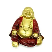 Magnet din rasina Buddha vesel 7cm