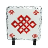 Placa Feng Shui din piatra Nodul Mistic - 14cm