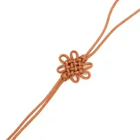 Amuleta canaf Feng Shui nod mistic simplu, mic, maro