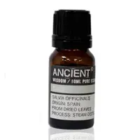 Ulei esential natural pur Sage (Salvie), Ancient Wisdom 10ml