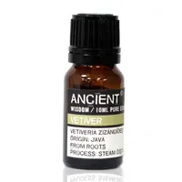 Ulei esential natural pur Vetiver, Ancient Wisdom 10ml