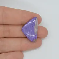 Cabochon charoit 27x17x6mm A60