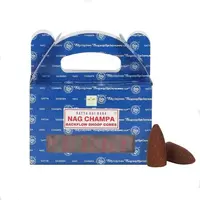 Conuri parfumate backflow Satya - Nag Champa, 24 buc
