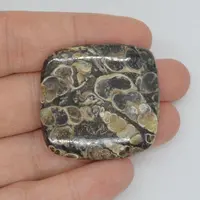 Cabochon agat turitela 35x33x5mm A41