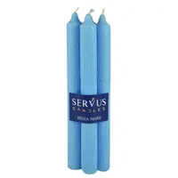 Set 4 Lumanari Parfumate Briza Marii 2,2 x 22cm, albastre, Servus Set 4 Lumanari Parfumate Briza Marii 2,2 x 22cm, albastre, Servus