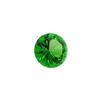 Cristal decorativ din sticla K9, diamant, mediu - 4cm, verde