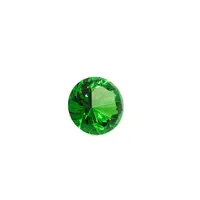 Cristal decorativ din sticla K9, diamant, mic - 3cm, verde