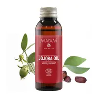 Ulei vegetal de Jojoba Bio virgin, Ecocert / Cosmos, Mayam 50ml