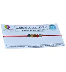 Bratara 5 pietre zodia Gemeni, Alege zodia: Gemeni