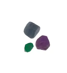 Set cristale naturale: Rubin, Safir, Smarald