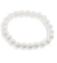 Bratara Coral 8mm, pe elastic, 19cm