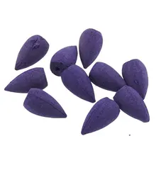 Conuri parfumate lavanda 10 buc, mov, backflow