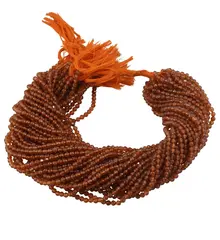 Sirag Granat hessonit sfere fatetate 3,5mm, 32-33cm