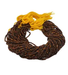 Sirag Ochi de tigru sfere fatetate 3,5mm, 31-32cm