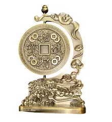 Statueta moneda chinezeasca cu semiluna