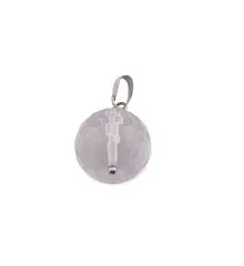 Pandantiv Ametist lavanda sfera fatetata, 14mm