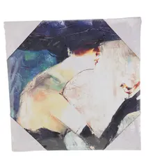 Tablou canvas model silueta feminina, 30cm x 30cm