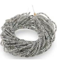 Sirag Jasp Kiwi sfere 4mm, 37-38cm