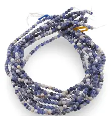 Sirag Sodalit sfere 4mm mate, 37-38cm