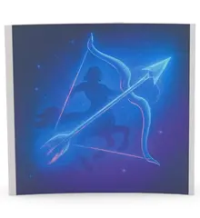 Abtibild sticker cu zodia SAGETATOR, 51mm