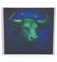 Abtibild sticker cu zodia TAUR, 51mm