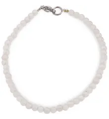 Bratara Cuart roz sfere 3mm