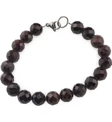 Bratara Granat sfere fatetate 8-9mm