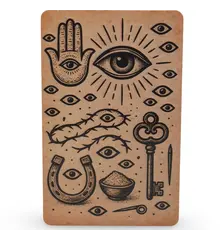 Card amuleta Anti-Deochi si Invidie