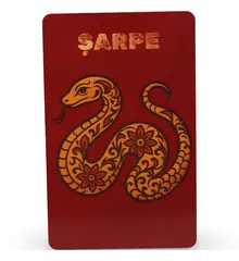 Card Feng Shui zodia Sarpe, amuleta pentru sustinerea energiilor favorabile in anul 2026
