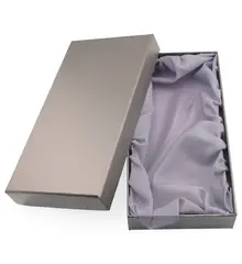 Cutie pentru cadou / bijuterii, argintie - 21,5cm