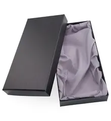 Cutie pentru cadou / bijuterii, neagra - 21,5cm