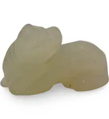 Figurina gravata din Jadeit in forma de cal 4,5cm