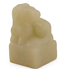 Figurina gravata din Jadeit in forma de Cal