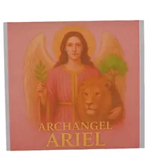 Abtibild sticker Arhanghelul ARIEL, Ingerul abundentei si al naturii, 51mm