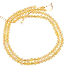 Sirag Citrin sfere 6mm, 37cm
