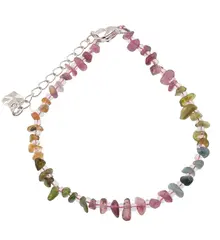 Bratara Turmalina multicolora chipsuri 4-6mm