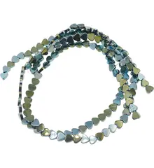 Sirag Hematit verde inima 6mm, 40cm