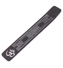 Suport ardere betisoare parfumate, negru, OM