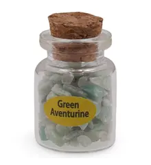 Sticla cu spartura Aventurin, 3cm