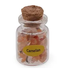 Sticla cu spartura Carneol, 3cm