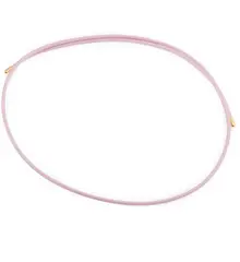 Bratara/colier magnetic din ata roz, 51cm