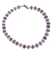 Bratara Lepidolit rondele 5-6mm si Ametist sfere 3mm