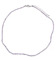 Colier Ametist sfere microfatetate 2mm