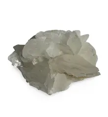 Floare de mina pentru colecție, cristal natural unicat, 81x63x40mm, 197g, cod F101