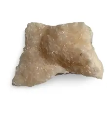 Floare de mina pentru colecție, cristal natural unicat, 90x72x34mm, 312g, cod F104