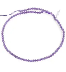 Sirag Ametist A+ sfere fatetate 4mm, 39cm